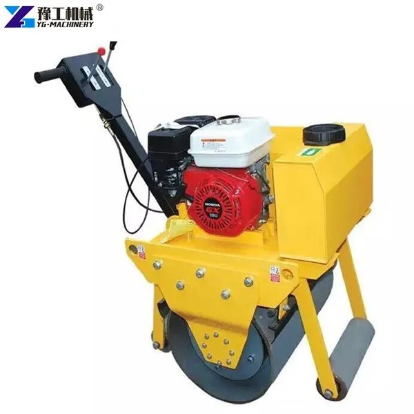 Rolo compactador de tambor único